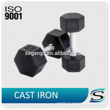 HEX dumbbell rubber